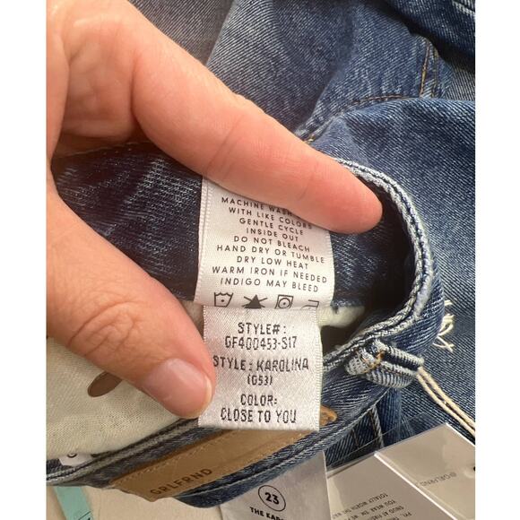 New GRLFRND Karolin Close To You Skinny High Rise Women's Denim Jeans Capsule - Picture 8 of 10